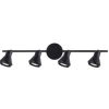 * Indoor Lighting|Cheapest Patriot Lighting® Blair Matte Black 4-Light Fixed Track Light