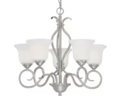 * Indoor Lighting|Cheapest Patriot Lighting® Samantha 5-Light Satin Nickel Chandelier