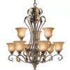 * Indoor Lighting|Cheapest Patriot Lighting® Monaco 9-Light Peruvian Patina Chandelier
