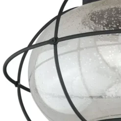 * Outdoor Lighting|Cheapest Patriot Lighting® Chatham Textured Black Outdoor Flush Mount Light