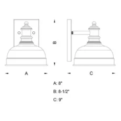 * Indoor Lighting|Cheapest Patriot Lighting® Keenan Oil Rubbed Bronze Wall Light
