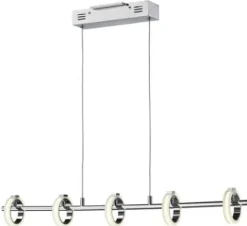 * Indoor Lighting|Cheapest Patriot Lighting Elegant Home Patriot Lighting® Elegant Home Clara 5-Light Chrome Led Island Light