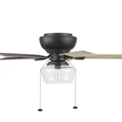 * Ceiling Fans|Cheapest Patriot Lighting™ Anahy 44″ Matte Black Indoor Led Ceiling Fan