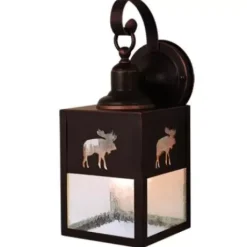 * Outdoor Lighting|Cheapest Patriot Lighting® Moose Burnished Bronze Outdoor Wall Light