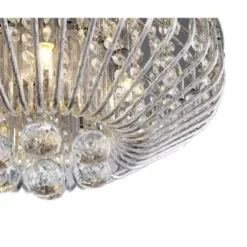* Indoor Lighting|Cheapest Patriot Lighting® Mio Crystal 5-Light Flush Mount Ceiling Light