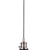 * Indoor Lighting|Coupon Patriot Lighting® Ava Ii Black And Copper 1-Light Mini Pendant