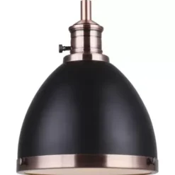 * Indoor Lighting|Coupon Patriot Lighting® Ava Ii Black And Copper 1-Light Mini Pendant