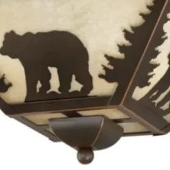 * Indoor Lighting|Coupon Patriot Lighting® Bozeman Burnished Bronze Flush Mount Ceiling Light