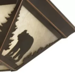 * Indoor Lighting|Coupon Patriot Lighting® Bozeman Burnished Bronze Flush Mount Ceiling Light