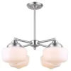 * Indoor Lighting|Coupon Patriot Lighting® Castlefield Brushed Nickel 4 Light Chandelier
