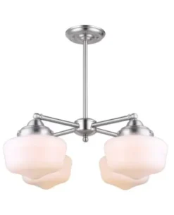* Indoor Lighting|Coupon Patriot Lighting® Castlefield Brushed Nickel 4 Light Chandelier