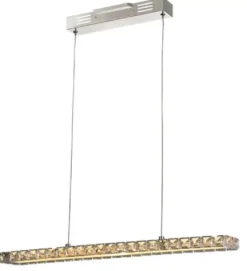 * Indoor Lighting|Coupon Patriot Lighting Elegant Home Patriot Lighting® Elegant Home Tanya Dimmable Led Rectangle Crystal Pendant Light