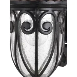 * Outdoor Lighting|Coupon Patriot Lighting Elegant Home Patriot Lighting® Elegant Home Cheleste Textured Mahogany Outdoor Wall Light