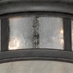 * Outdoor Lighting|Coupon Patriot Lighting® Hanover Brushed Iron 2-Light Outdoor Flush Mount Light