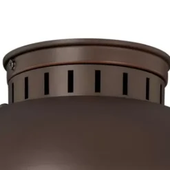 * Outdoor Lighting|Coupon Patriot Lighting® Harwich Burnished Bronze Outdoor Flush Mount Light