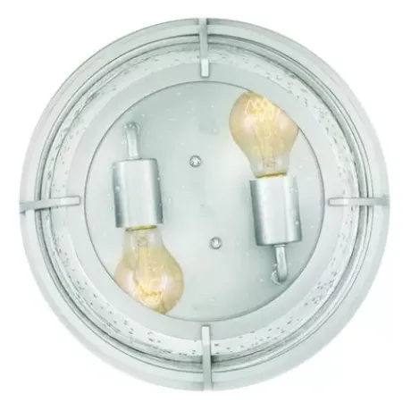 * Indoor Lighting|Coupon Patriot Lighting® Haley Brushed Nickel 2-Light Flush Mount Ceiling Light