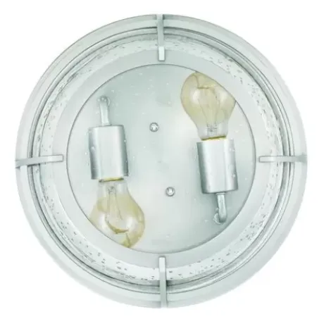 * Indoor Lighting|Coupon Patriot Lighting® Haley Brushed Nickel 2-Light Flush Mount Ceiling Light