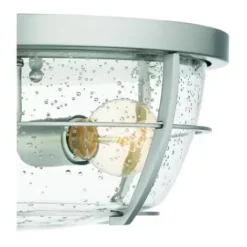 * Indoor Lighting|Coupon Patriot Lighting® Haley Brushed Nickel 2-Light Flush Mount Ceiling Light
