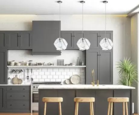 * Indoor Lighting|Coupon Patriot Lighting® Icelyn Chrome 1-Light Pendant