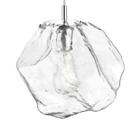 * Indoor Lighting|Coupon Patriot Lighting® Icelyn Chrome 1-Light Pendant