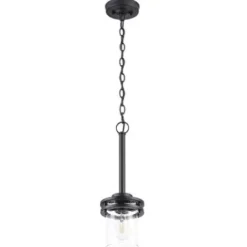 * Indoor Lighting|Coupon Patriot Lighting® Joska Matte Black 1-Light Mini Pendant