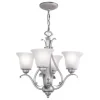 * Indoor Lighting|Coupon Patriot Lighting® Monrovia Brushed Nickel 4 Light Chandelier