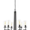 * Indoor Lighting|Coupon Patriot Lighting® Nolie 6-Light Matte Black Chandelier