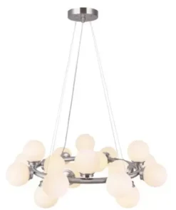 * Indoor Lighting|Coupon Patriot Lighting® Nayah 20-Light Brushed Nickel Chandelier