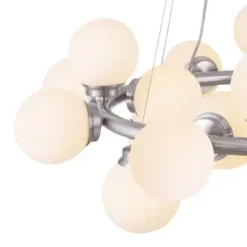 * Indoor Lighting|Coupon Patriot Lighting® Nayah 20-Light Brushed Nickel Chandelier