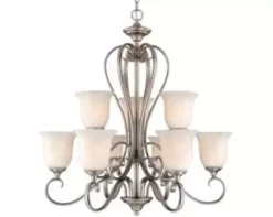 * Indoor Lighting|Coupon Patriot Lighting® Riviera 9-Light Antique Pewter Chandelier