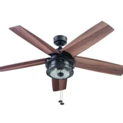 * Ceiling Fans|Coupon Patriot Lighting™ Slade 52″ Matte Black Indoor/Outdoor Led Ceiling Fan