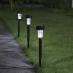 * Outdoor Lighting|Coupon Patriot Lighting® Solar Integrated Led Frisco Mini Black Landscape Light