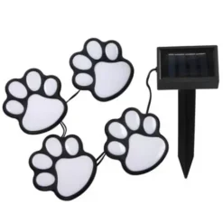 * Outdoor Lighting|Coupon Patriot Lighting® Solar Integrated Led Paw Print Landscape Light
