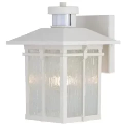 * Outdoor Lighting|Coupon Patriot Lighting® Wren White Outdoor Motion Sensing Wall Light