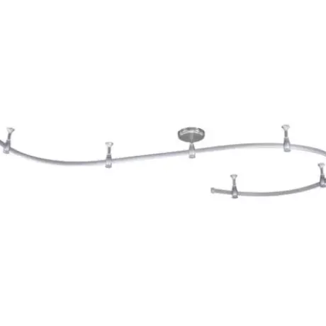 * Indoor Lighting|Deals Patriot Lighting® 9′ Nickel Flexible Track Kit