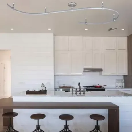 * Indoor Lighting|Deals Patriot Lighting® 9′ Nickel Flexible Track Kit