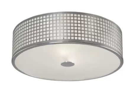 * Indoor Lighting|Deals Patriot Lighting® Annie Chrome 2-Light Flush Mount Ceiling Light