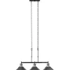 * Indoor Lighting|Deals Patriot Lighting® Ashtyn Matte Black & Charcoal Patina 3-Light Island Light