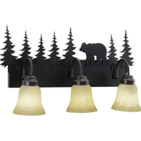 * Indoor Lighting|Deals Patriot Lighting® Bozeman Burnished Bronze 3 Light Vanity Light