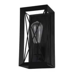 * Indoor Lighting|Deals Patriot Lighting® Carah Matte Black 1-Light Vanity Light