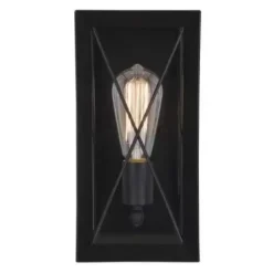* Indoor Lighting|Deals Patriot Lighting® Carah Matte Black 1-Light Vanity Light