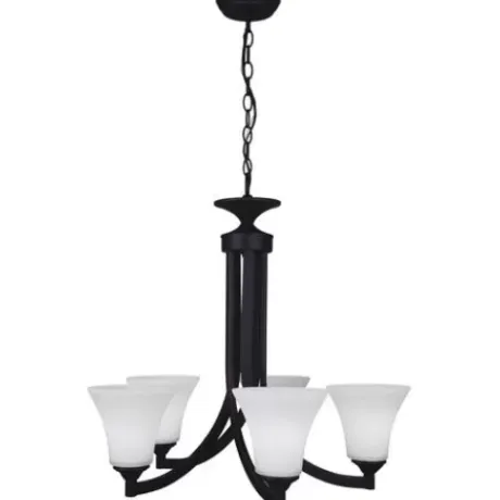 * Indoor Lighting|Deals Patriot Lighting® Dee Rubbed Antique Bronze 5-Light Chandelier