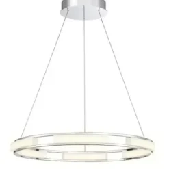 * Indoor Lighting|Deals Patriot Lighting® Fanton Chrome Integrated Led Pendant