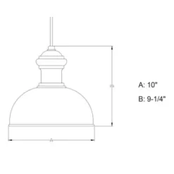 * Outdoor Lighting|Deals Patriot Lighting® Franklin Oil-Burnished Bronze Outdoor Pendant Light