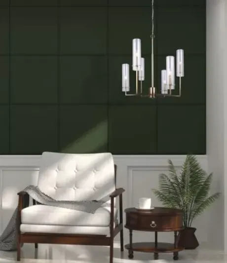 * Indoor Lighting|Deals Patriot Lighting® Gianessa Gold 6-Light Chandelier