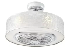 * Ceiling Fans|Deals Patriot Lighting™ Hightowne Ii 24″ Chrome Led Fandelier
