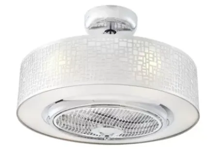 * Ceiling Fans|Deals Patriot Lighting™ Hightowne Ii 24″ Chrome Led Fandelier