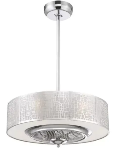 * Ceiling Fans|Deals Patriot Lighting™ Hightowne Ii 24″ Chrome Led Fandelier