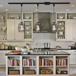 * Indoor Lighting|Deals Patriot Lighting® Liam Black 1-Light Track Lighting Pendant