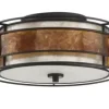 * Indoor Lighting|Deals Patriot Lighting® Lorenzo Bronze 2-Light Flush Mount Ceiling Light
